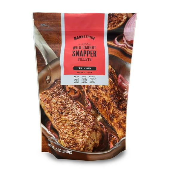 Marketside Frozen Snapper Portions, 12 oz