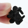 thumbnail image 3 of Mini Clips de Garra Pinza de Pelo Forma de Flor para Bebé Apoyos de Fotografía Negro jinwen Mini pinzas para el cabello para niñas, 3 of 7