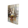 thumbnail image 1 of Personnes avec Parapluies Marchant dans la Rue - Toile 24"x36 Pouces - Impression à la Demande, 1 of 5