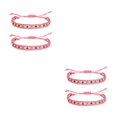 thumbnail image 2 of Minnieouse 2 piezas de pulseras de cristal de estilo bohemio para mujer, fiesta, banquete, viaje, senderismo, brazalete tejido, decoración de Type1 NO1, 2 of 6