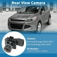 thumbnail image 2 of Cámara de visión trasera para Ford Escape y Ford Kuga 2013-2017, cámara de asistencia de estacionamiento, cámara de respaldo, reemplaza No.EV4T-19G490-CA/DV4T-19G490-AB, 2 of 7