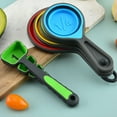 thumbnail image 6 of 8-Piece Collapsible Silicone Measuring Cups and Spoons Set – Kitchen Tools for Baking, Cooking, Liquid & Dry Ingredients – Space Saving, Easy Clean, with Markings – Ideal for Flour, Coffee,& More, 6 of 6