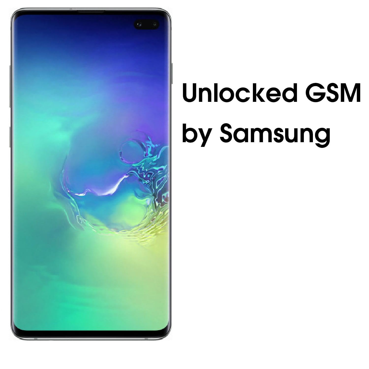 SAMSUNG Galaxy S10+ G975F, 128GB, GSM Unlocked Dual SIM – White 