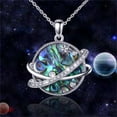 thumbnail image 6 of Taylonsss Magical Colorful Star Necklace Cubic-Zirconia For Women Gril Wonderful Gift, 6 of 8