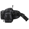thumbnail image 4 of Bolsa de almacenamiento Bolsa de aparejos de pesca resistente al agua, bandolera de un solo hombro, Tomshoo Bolsa de almacenamiento, 4 of 7