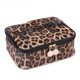 thumbnail image 3 of Bolsa de maquillaje de PU con estampado de leopardo, bolsa de baño multifuncional de viaje, bolsa de almacenamiento de gran capacidad, 3 of 5