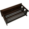 thumbnail image 6 of CONSDAN Shoe Bench Rack for Entryway, USA Grown Hickory Shoe Rack Bench, Wooden Bench with Shoe Storage for Entryway, Entrance Hallway, Bedroom, Living Room, 3-Tier, Extra-Large, 6 of 7