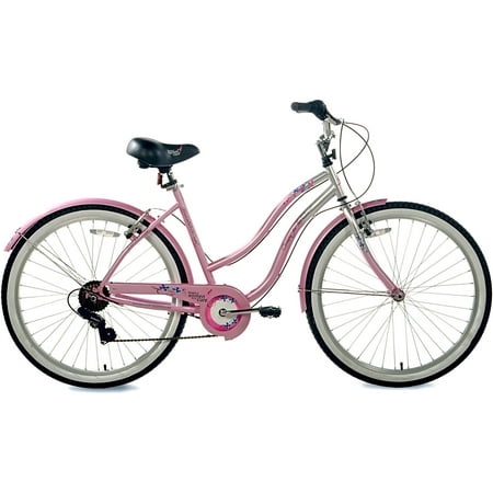 Susan G Komen 26u0022 Multi-Speed Cruiser Womens Bike, Pink