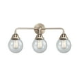 thumbnail image 4 of Innovations Lighting  Nouveau 2 Beacon - 3 Light 24" Bath Vanity Light Seedy/Brushed Satin Nickel, 4 of 5