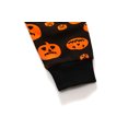 thumbnail image 6 of FEDPOP Halloween Boy Pumpkin Pajama 2-Piece Sleepwear Clothes 6T, 6 of 7