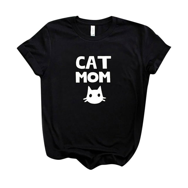 EQWLJWE T-Shirts à Manches Courtes Imprimés, T-Shirt Graphique Col Rond d'Été pour Femmes, Blouse, Offres