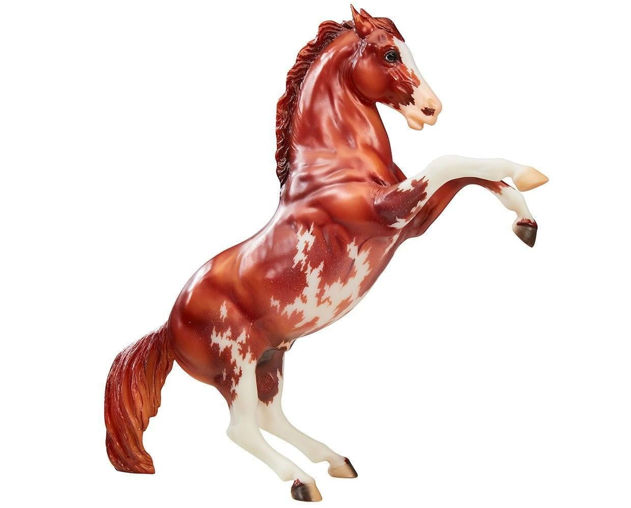 Breyer 70th Anniversary 1 9 Scale Model Horse Fighting Stallion Walmart Com Walmart Com