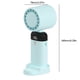 thumbnail image 4 of Ventilador De Escritorio Pequeño Enfriador De Aire De Mano, Ventilador Personal Plegable De 3 Velocidades, Ultra Silencioso Para Interiores (Azul), 4 of 4