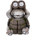 thumbnail image 2 of Northlight Turtle with Binoculars Outdoor Solar Lighted Garden Statue - 11.5", 2 of 9