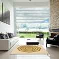 thumbnail image 7 of Ahgly Company Machine Washable Indoor Rectangle Transitional Sun Yellow Area Rugs, 5' x 7', 7 of 7