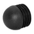 thumbnail image 4 of Flyshop 8PCS 2-3/8", 60 mm Round Tube Inserts Plastic Plugs Chair Leg Furniture Glides for Stool Leg Black Pipe Tubing End Caps, 4 of 6