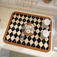 thumbnail image 1 of WREESH Kitchen Countertop Technology Cloth Pad Coffee Table Tabletop Dishes Cup Drying Pad Wash-free Heat Insulation Pad Soft Absorbent Pad Clearance, 1 of 3
