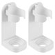 thumbnail image 3 of Toothbrush Holders For Bathroom Wall Mounted Electric Toothbrush Racks White 10.00X4.50X3.50CM Adhesive Installation Strong Adhesion 2Pcs, 3 of 5