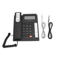 thumbnail image 2 of Office Fixed Telephone, Comfortable Caller ID Home Telephone Multi Function Wear Resistant  For Hotel, 2 of 8