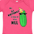 thumbnail image 4 of Inktastic My 1st Birthday is Kind of a Big Dill Pickle in Sunglasses Boys or Girls Baby Bodysuit, 4 of 5