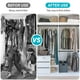 thumbnail image 3 of Barra de armario Pragmatist ajustable de 71 a 130 cm, metal negro, 3 of 8