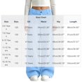 thumbnail image 3 of ZACPNCV Girls Corduroy Wide Leg Pants with Pockets High Waisted Loose Straight Fit Trousers Solid Color Casual Long Pants for Kids,Blue, 3 of 9