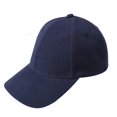 thumbnail image 6 of Hontri Baseball Caps Baseball Cap Blank Hat Solid Color Adjustable Hat Blue Baseball Caps Blue, 6 of 9