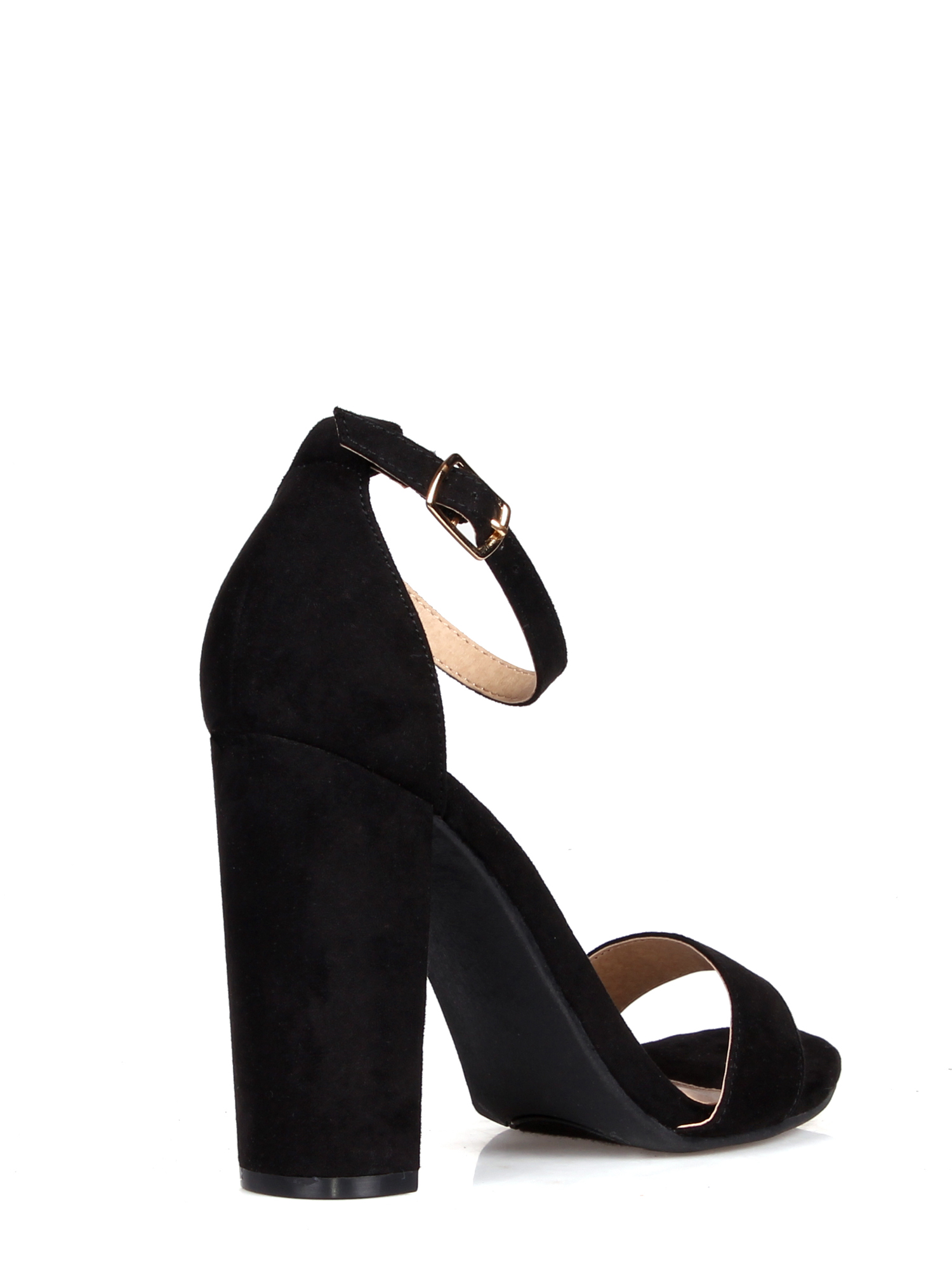 Shoe La La Women's adjustable strap High-Heel Sandal, Medium Black, 8.5
