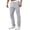 Grey, variant on Men's Casual Pants Mens Spring And Autumn Casual Pants Sports Pants Elastic Waist Korean Version Of The Trend Black Long Pants Black XXL