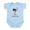 Sky Blue, variant on CafePress - I Love Ostriches Infant Bodysuit - Baby Light Bodysuit, Size Newborn - 24 Months