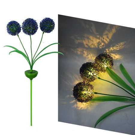 

QIIBURR Solar Outdoor Lights Decorative Solar Butterfly Flower Led Lights Outdoor Garden Yard Decor Stake Lamp