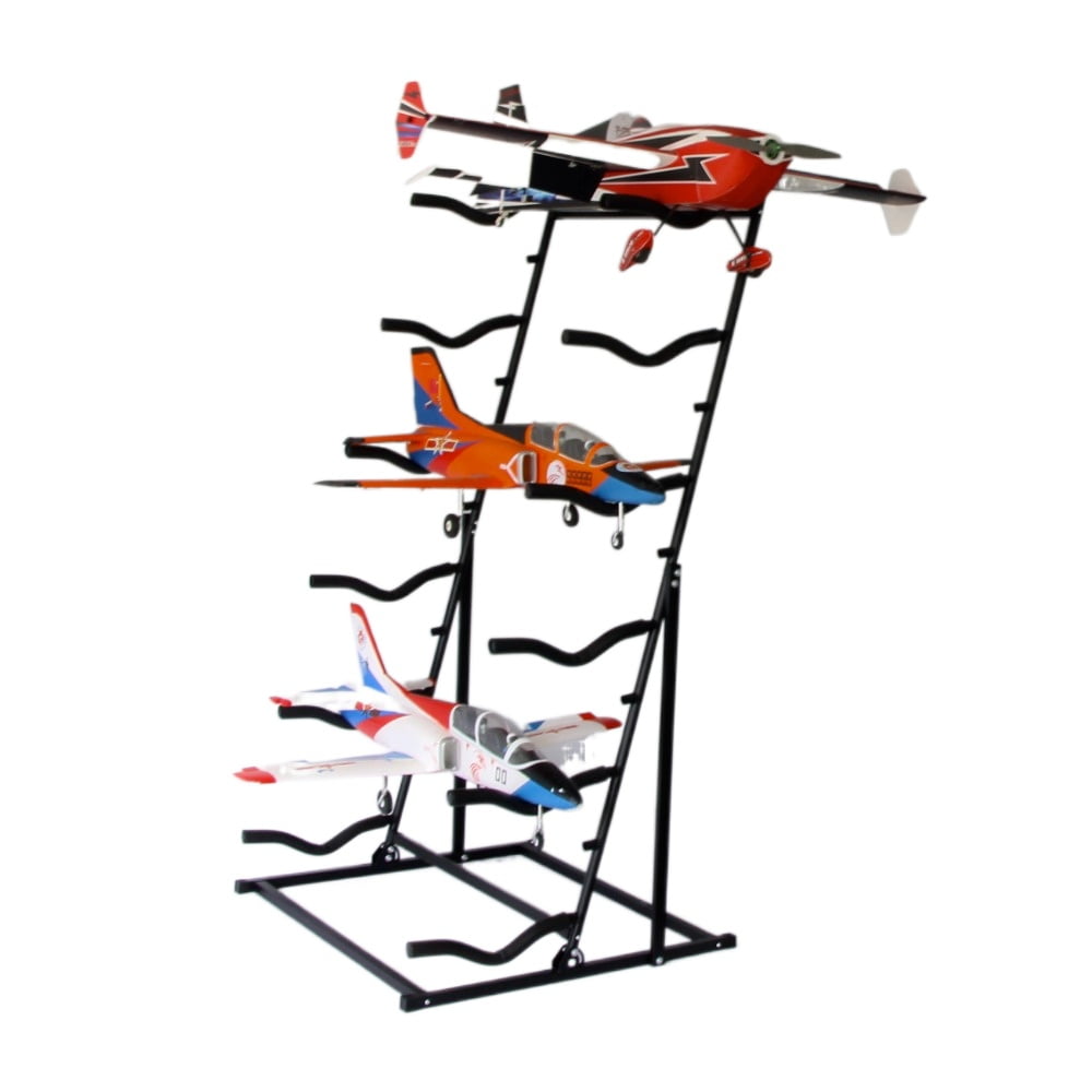 RC Airplane Fixed Wing RC Jets Model Foldable Metal Stand Showing Stand