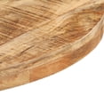 thumbnail image 3 of vidaXL Bistro Table Round Ø60x75 cm Rough Mango Wood, 3 of 4