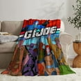 thumbnail image 2 of Gi joe team Soft Cozy flannel blanket Gifts for Fans Lover Girls Boys Women Present Hoodie Him Bed 60"x80", 2 of 6