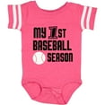 thumbnail image 3 of Inktastic My 1st Baseball Season Boys Baby Bodysuit, 3 of 5