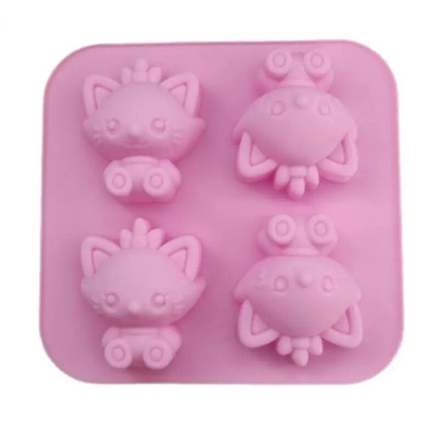 Sanrio-Moldes de Hello Kitty Kuromi Cinnamoroll para hornear Diy, gelatina, caramelo, Chocolate, Pastel, Muffin, cubo de hielo, suministros de cocina de Silicona