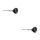thumbnail image 1 of Vogacara Adjustment Knob Assembly Accs Classic for A Bike  Exercise Performance Gym 2piezas Negro con tornillos, 1 of 6