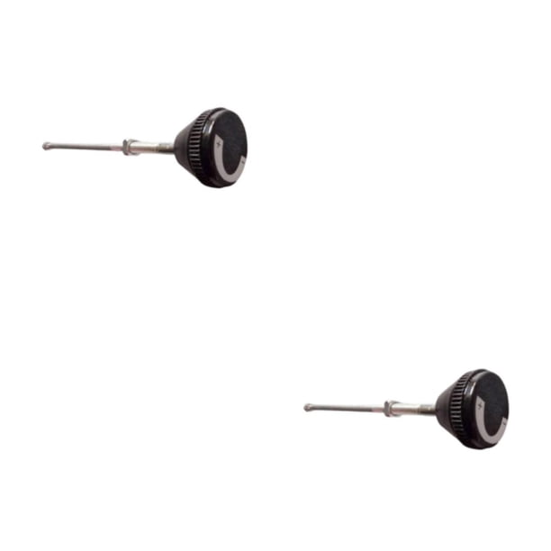 Vogacara Adjustment Knob Assembly Accs Classic for A Bike Exercise Performance Gym 2piezas Negro con tornillos