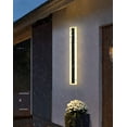 thumbnail image 5 of Aidenkid Modern Dimmable LED Outdoor Black Wall Sconces, 5 of 17
