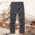 thumbnail image 2 of Zszcpp Wide Leg Pants Men'S Spring Autumn Large Size With Pockets Straight Outdoor Cargo Trousers Casual Trouser, 2 of 7