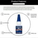 thumbnail image 5 of 4pcs 20g Loctite 401 Instant Adhesive Bottle Stronger Super Glue Multi-Purpose, 5 of 5