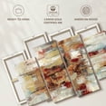 thumbnail image 6 of Elephant Stock Old Bridge Reminiscence Red Wall Art - Horizontal Multi Panel Canvas - Living Room Wall Decor - Abstract Multi Panel - Yellow And Red Decor By Silvia Vassileva - 75" x 48", 6 of 8