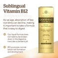 thumbnail image 3 of Líquido sublingual Solgar con vitamina B-12 2000 mcg con B-Complex 5, 3 of 5