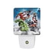 thumbnail image 1 of Los Vengadores Luz nocturna LED con sensor de anochecer a amanecer para dormitorio, baño, pasillo, escaleras - Lámpara LED nocturna de enchufe, 0.5W - 1 pieza, 1 of 6