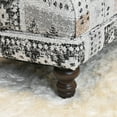 thumbnail image 6 of Roundhill Furniture Charbilia Fabric Tufted Cocktail Ottoman in Tupper Onyx, 6 of 9