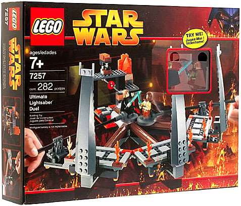 Pre-Owned Star Wars Revenge of the Sith Ultimate Lightsaber Duel Set LEGO 7257