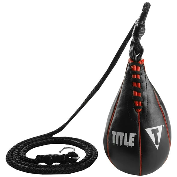 Title Boxing Professional Weighted Swing Training Slip Ball Black