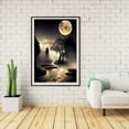 thumbnail image 3 of Waterfall Forest Landscape 5D Diamond Art Kits for Adults,Moonlight Diamond Painting Kits for Beginners,DIY Full Drill Diamond Dots with Gem Art Kits for Home Decor 12x16 inch, 3 of 6