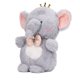 thumbnail image 5 of Elefante de peluche, lindo, vívido, suave, amigable con la piel, elefante de peluche para niños, adultos, coche, oficina, 5 of 5
