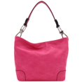 thumbnail image 2 of Bolso de hombro Hobo ALYSSA fucsia con herrajes Big Snap Hook, 2 of 7
